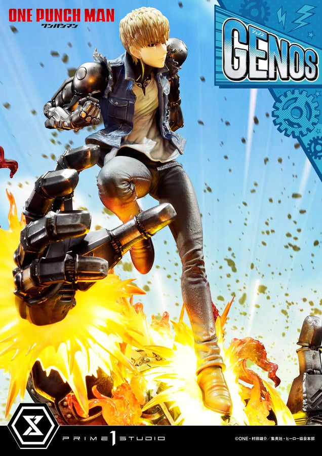 Genos (Bonus Version) One-Punch Man – Prime1Studio – ActionFigure Brasil
