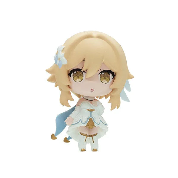 Genshin Impact - Amber - Venti - Diluc Ragnvindr - Paimon - Traveler (Aether) - Traveler (Lumine) - Genshin Capsule Collection Figure vol.1 - Set of 6 Figures (Bushiroad Creative)ㅤ – Bushiroad Creative – ActionFigure Brasil