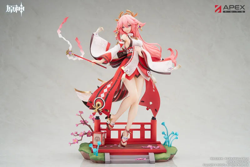 Genshin Impact - Yae Miko - 1/7 - Astute Amusement Ver. (Apex Innovation)ㅤ – Apex Innovation as Manufacturer – ActionFigure Brasil