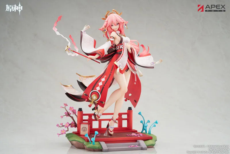 Genshin Impact - Yae Miko - 1/7 - Astute Amusement Ver. (Apex Innovation)ㅤ – Apex Innovation as Manufacturer – ActionFigure Brasil