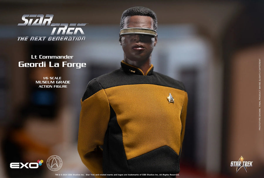 Geordi La Forge (Standard Version) (Standard Version) – EXO-6 – ActionFigure Brasil