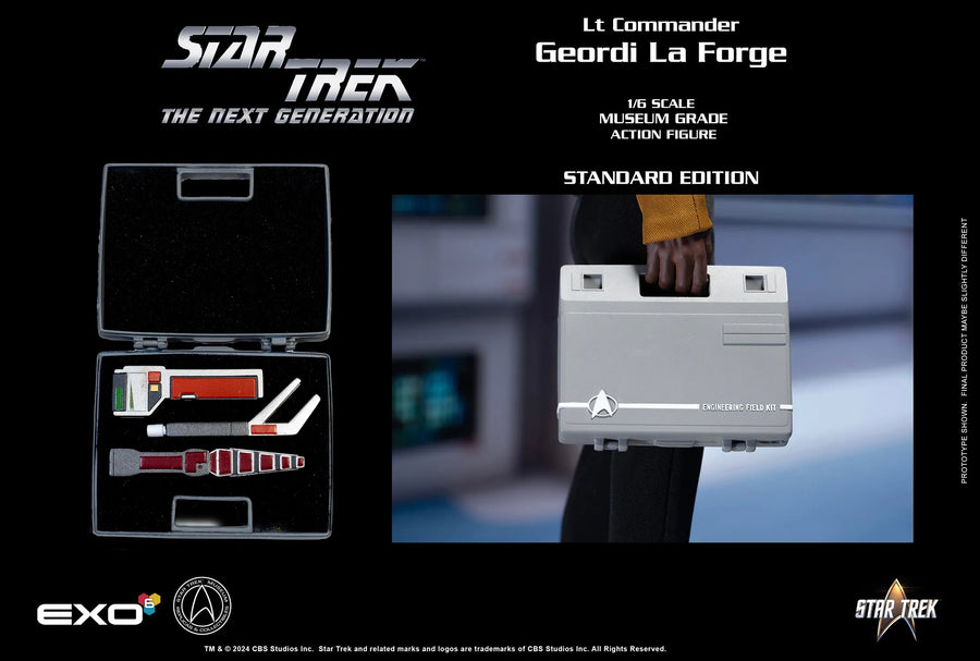 Geordi La Forge (Standard Version) (Standard Version) – EXO-6 – ActionFigure Brasil