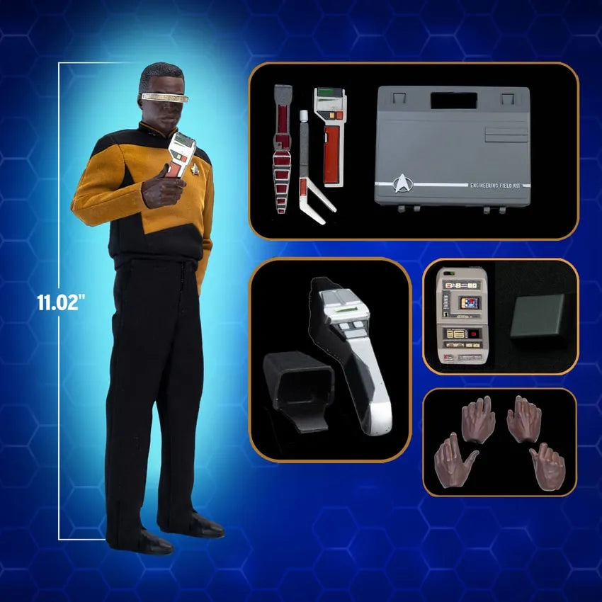 Geordi La Forge (Standard Version) (Standard Version) – EXO-6 – ActionFigure Brasil