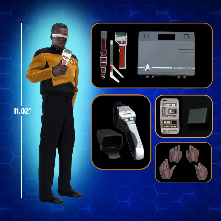 Geordi La Forge (Standard Version) (Standard Version) – EXO-6 – ActionFigure Brasil