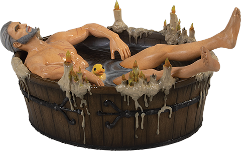 Geralt in the Bath – Dark Horse Comics – ActionFigure Brasil