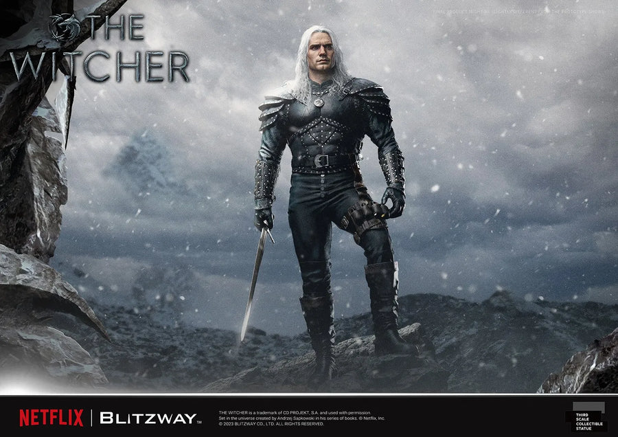 Geralt of Rivia (1/3 Scale) The Witcher – Prime1Studio – ActionFigure Brasil