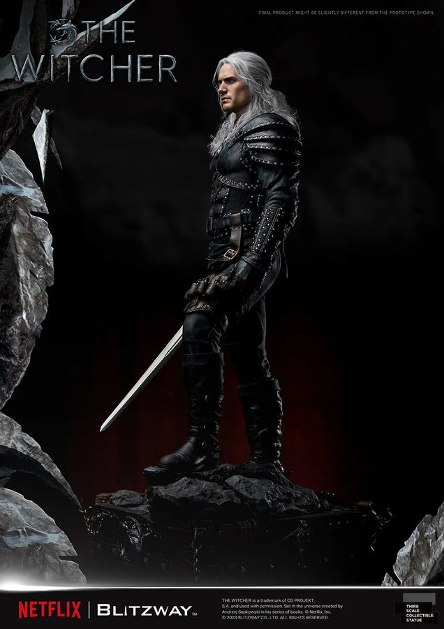 Geralt of Rivia (1/3 Scale) The Witcher – Prime1Studio – ActionFigure Brasil