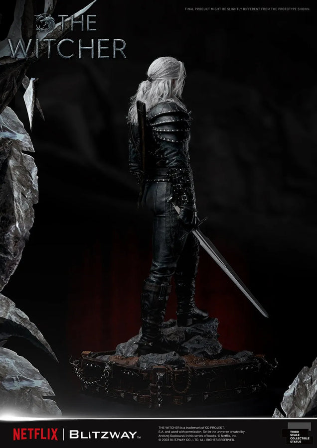 Geralt of Rivia (1/3 Scale) The Witcher – Prime1Studio – ActionFigure Brasil