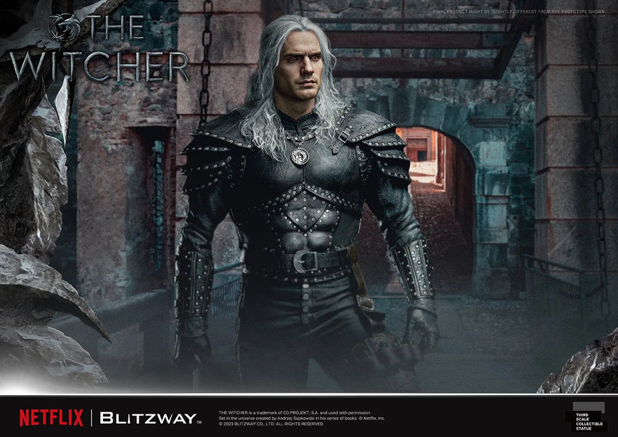 Geralt of Rivia (1/3 Scale) The Witcher – Prime1Studio – ActionFigure Brasil