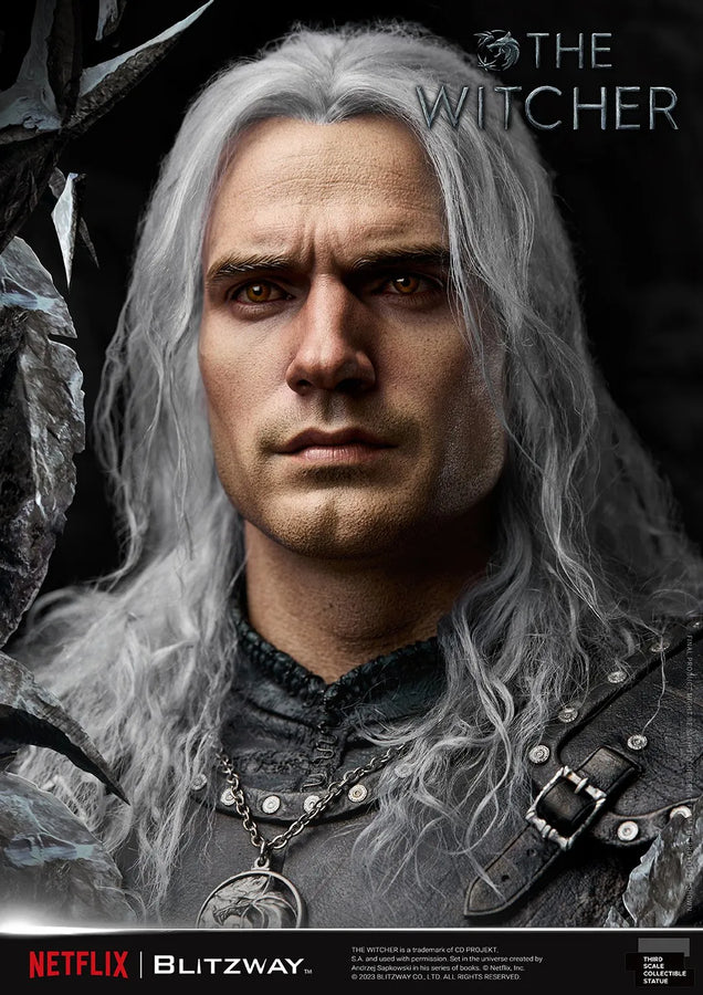 Geralt of Rivia (1/3 Scale) The Witcher – Prime1Studio – ActionFigure Brasil