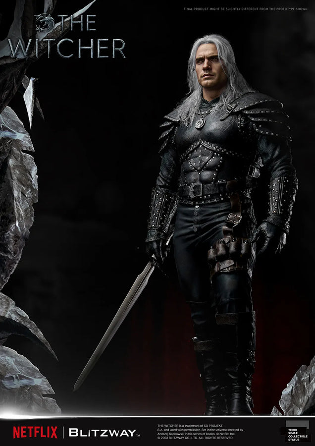 Geralt of Rivia (1/3 Scale) The Witcher – Prime1Studio – ActionFigure Brasil