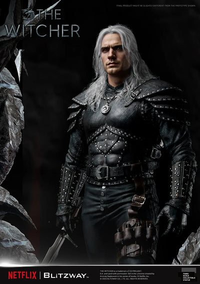Geralt of Rivia (1/3 Scale) The Witcher – Prime1Studio – ActionFigure Brasil