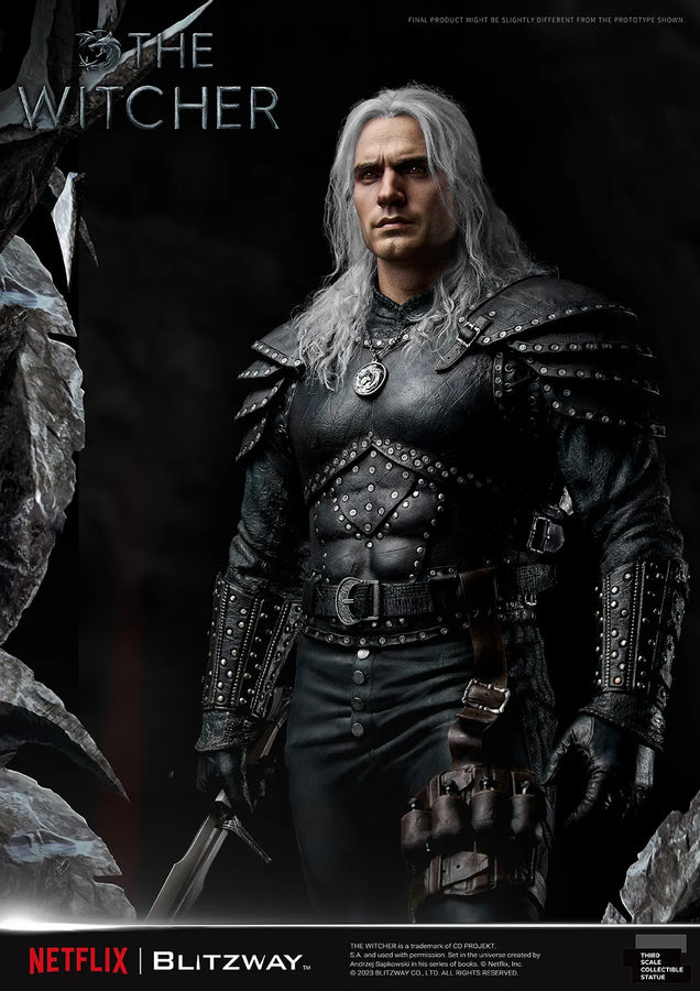 Geralt of Rivia (1/3 Scale) The Witcher – Prime1Studio – ActionFigure Brasil