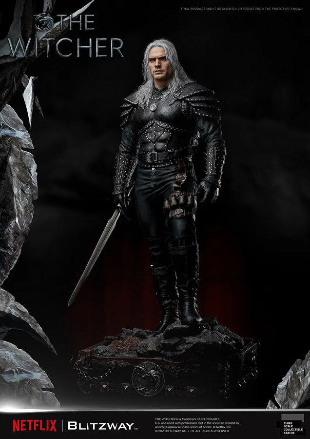 Geralt of Rivia (1/3 Scale) The Witcher – Prime1Studio – ActionFigure Brasil