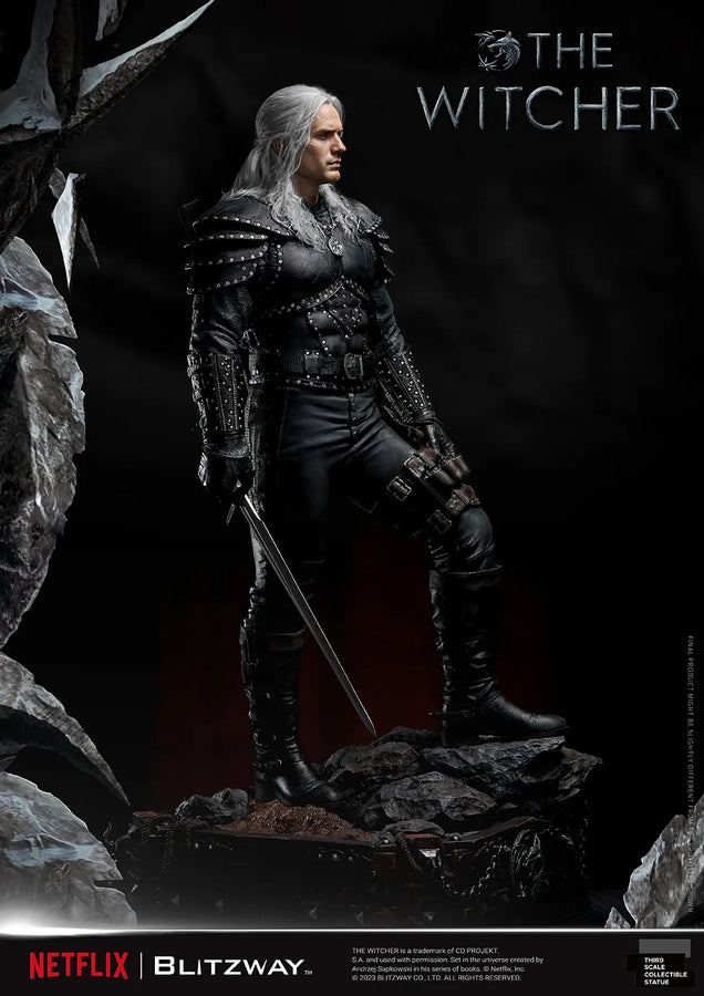 Geralt of Rivia (1/3 Scale) The Witcher – Prime1Studio – ActionFigure Brasil