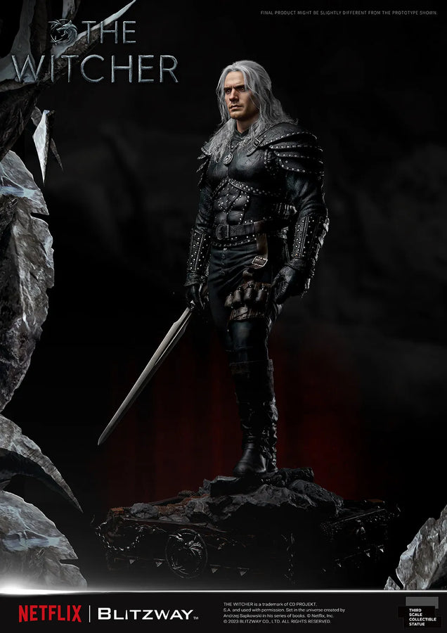 Geralt of Rivia (1/3 Scale) The Witcher – Prime1Studio – ActionFigure Brasil