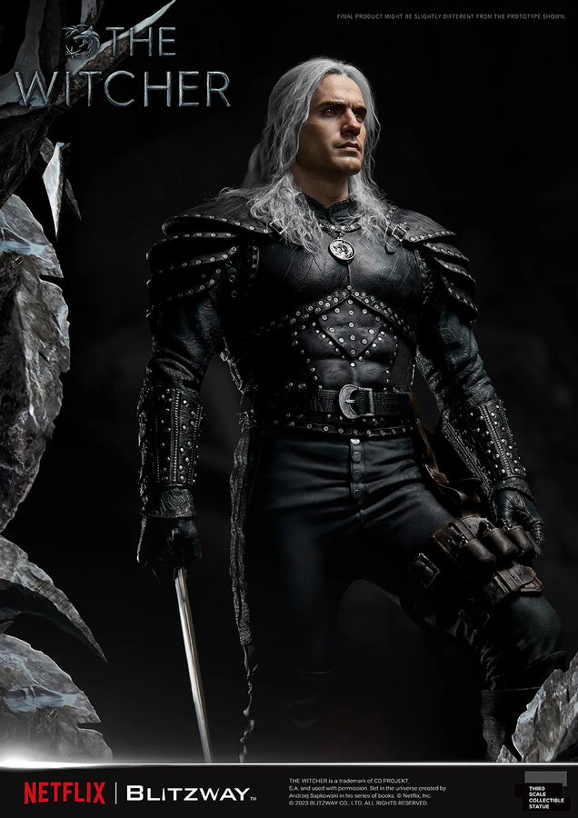 Geralt of Rivia (1/3 Scale) The Witcher – Prime1Studio – ActionFigure Brasil