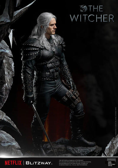 Geralt of Rivia (1/3 Scale) The Witcher – Prime1Studio – ActionFigure Brasil