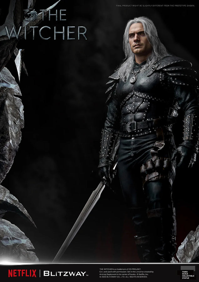 Geralt of Rivia (1/3 Scale) The Witcher – Prime1Studio – ActionFigure Brasil