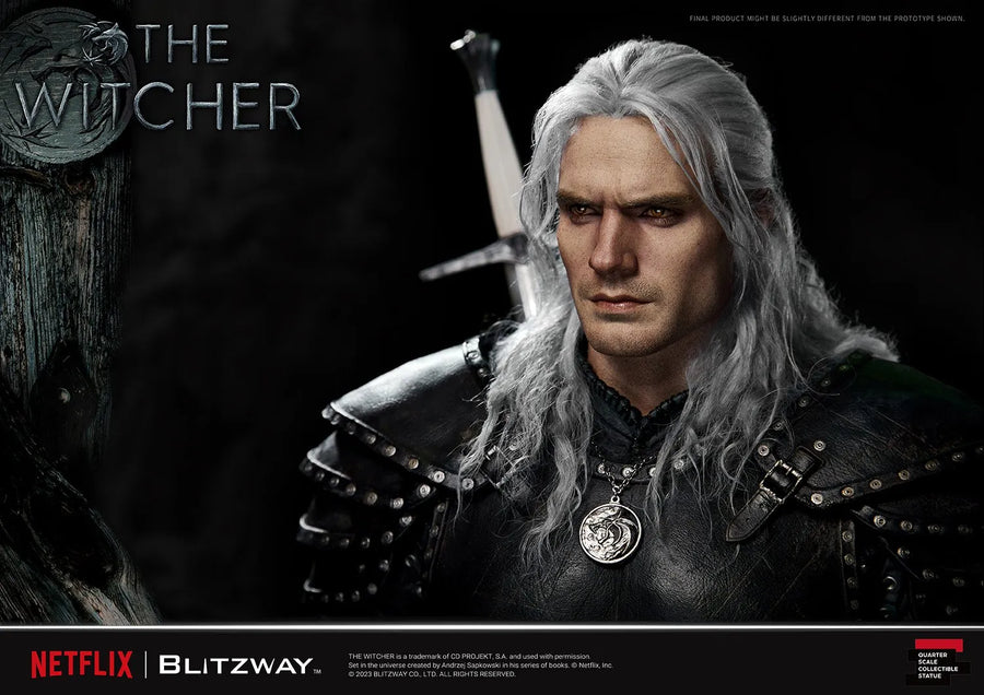 Geralt of Rivia (1/4 Scale) The Witcher – Prime1Studio – ActionFigure Brasil