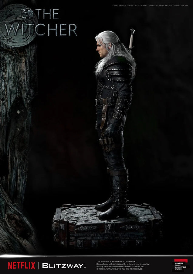 Geralt of Rivia (1/4 Scale) The Witcher – Prime1Studio – ActionFigure Brasil
