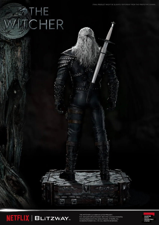 Geralt of Rivia (1/4 Scale) The Witcher – Prime1Studio – ActionFigure Brasil