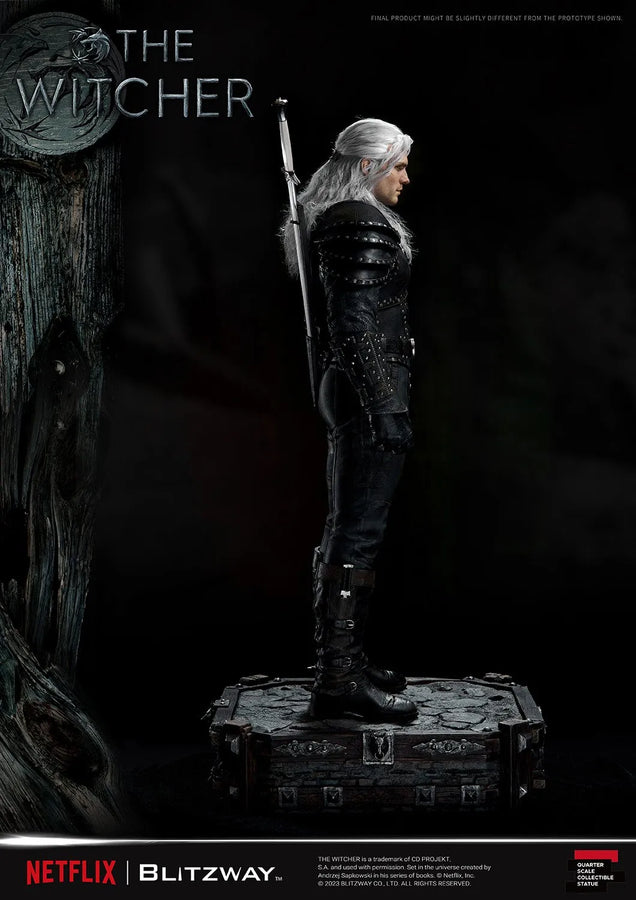 Geralt of Rivia (1/4 Scale) The Witcher – Prime1Studio – ActionFigure Brasil