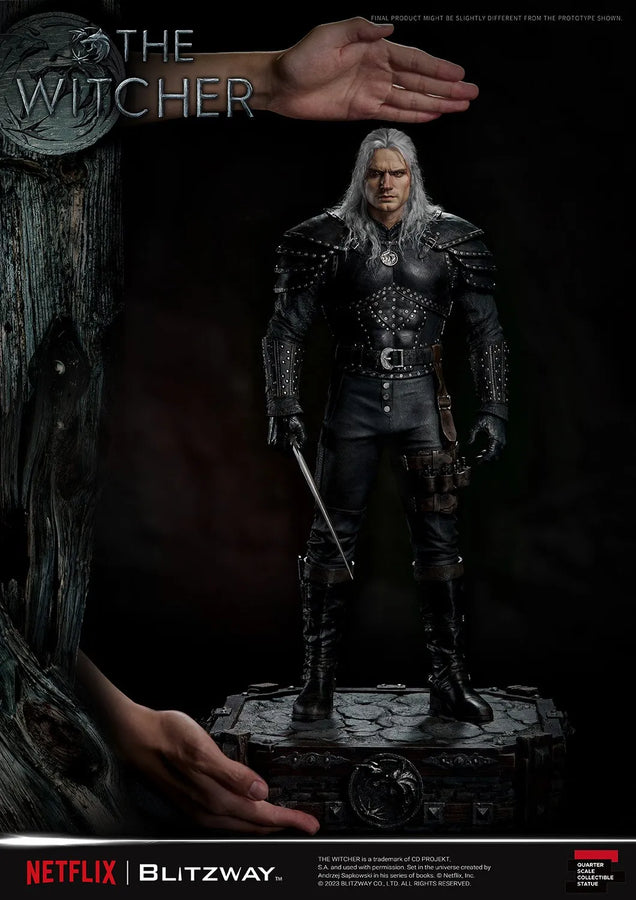 Geralt of Rivia (1/4 Scale) The Witcher – Prime1Studio – ActionFigure Brasil