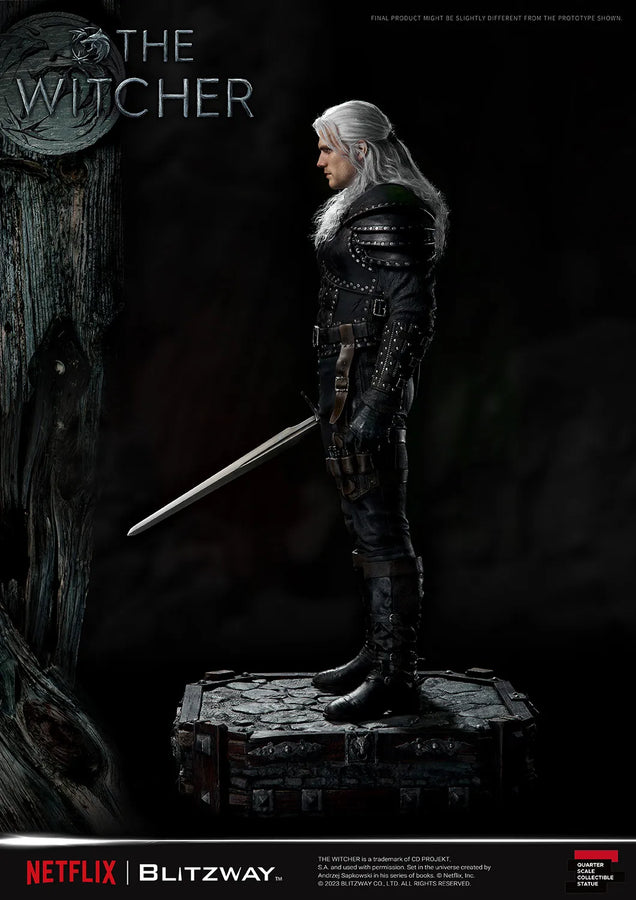 Geralt of Rivia (1/4 Scale) The Witcher – Prime1Studio – ActionFigure Brasil