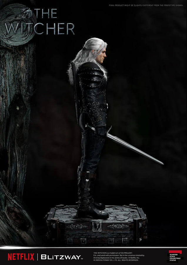 Geralt of Rivia (1/4 Scale) The Witcher – Prime1Studio – ActionFigure Brasil