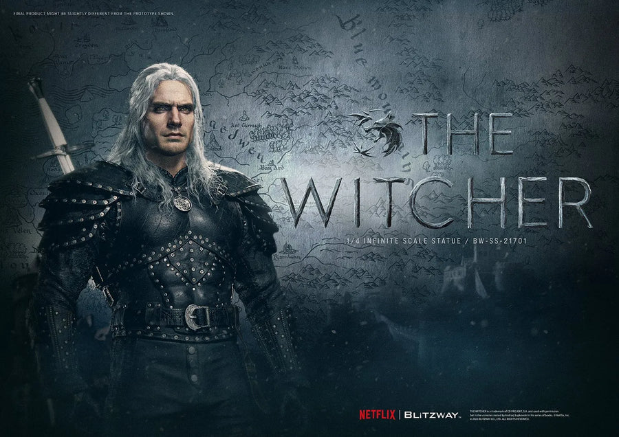 Geralt of Rivia (1/4 Scale) The Witcher – Prime1Studio – ActionFigure Brasil