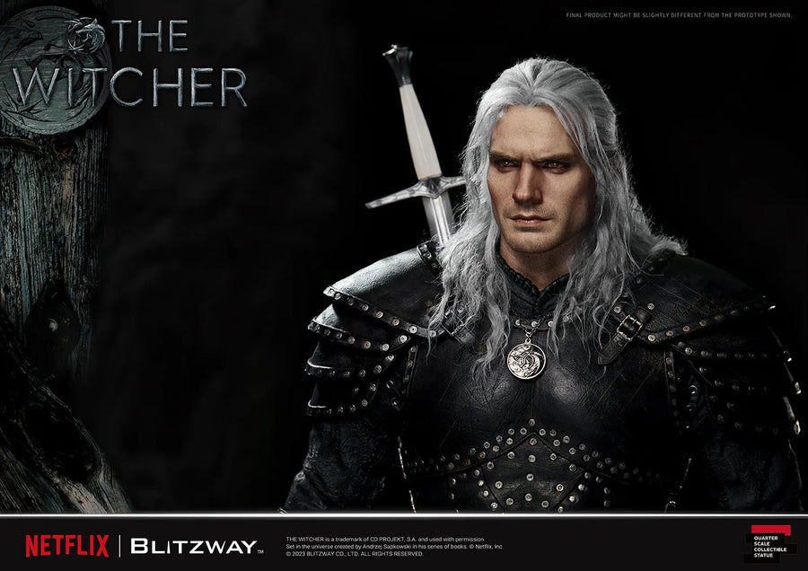 Geralt of Rivia (1/4 Scale) The Witcher – Prime1Studio – ActionFigure Brasil