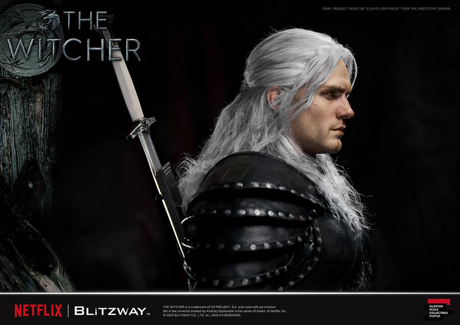 Geralt of Rivia (1/4 Scale) The Witcher – Prime1Studio – ActionFigure Brasil