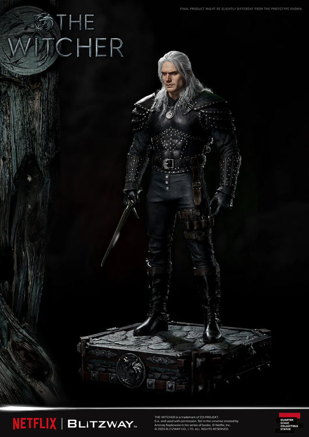 Geralt of Rivia (1/4 Scale) The Witcher – Prime1Studio – ActionFigure Brasil