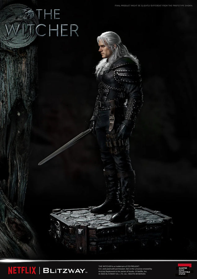 Geralt of Rivia (1/4 Scale) The Witcher – Prime1Studio – ActionFigure Brasil