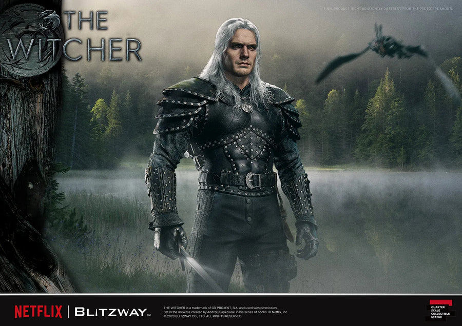 Geralt of Rivia (1/4 Scale) The Witcher – Prime1Studio – ActionFigure Brasil