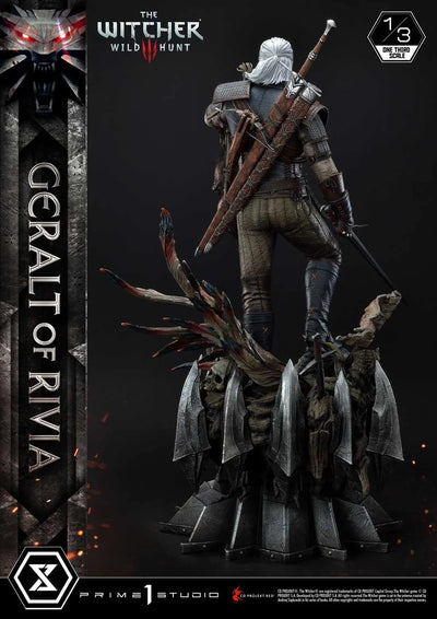 Geralt of Rivia (Deluxe Version) The Witcher 3: Wild Hunt – Prime1Studio – ActionFigure Brasil