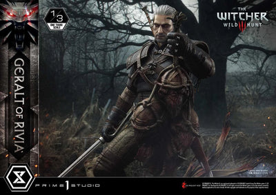 Geralt of Rivia (Deluxe Version) The Witcher 3: Wild Hunt – Prime1Studio – ActionFigure Brasil