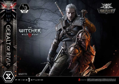 Geralt of Rivia (Deluxe Version) The Witcher 3: Wild Hunt – Prime1Studio – ActionFigure Brasil