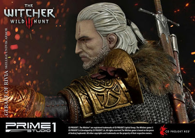 Geralt of Rivia (Exclusive Version) The Witcher 3: Wild Hunt – Prime1Studio – ActionFigure Brasil
