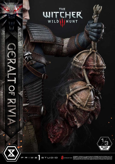 Geralt of Rivia (Regular Version) The Witcher 3: Wild Hunt – Prime1Studio – ActionFigure Brasil