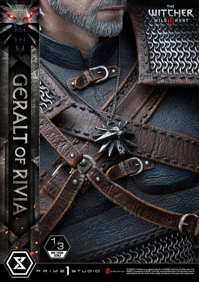 Geralt of Rivia (Regular Version) The Witcher 3: Wild Hunt – Prime1Studio – ActionFigure Brasil