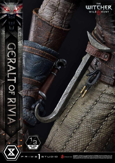 Geralt of Rivia (Regular Version) The Witcher 3: Wild Hunt – Prime1Studio – ActionFigure Brasil