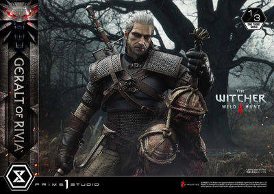 Geralt of Rivia (Regular Version) The Witcher 3: Wild Hunt – Prime1Studio – ActionFigure Brasil