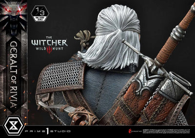 Geralt of Rivia (Regular Version) The Witcher 3: Wild Hunt – Prime1Studio – ActionFigure Brasil