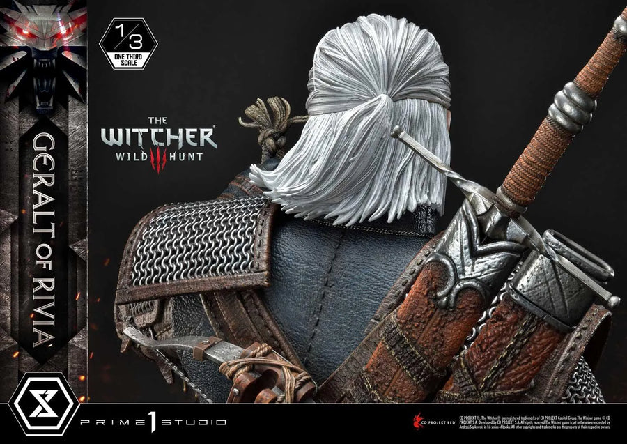 Geralt of Rivia (Regular Version) The Witcher 3: Wild Hunt – Prime1Studio – ActionFigure Brasil