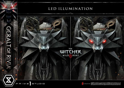 Geralt of Rivia (Regular Version) The Witcher 3: Wild Hunt – Prime1Studio – ActionFigure Brasil