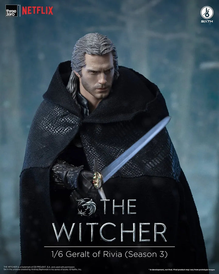 Geralt of Rivia (Season 3) – Threezero – ActionFigure Brasil