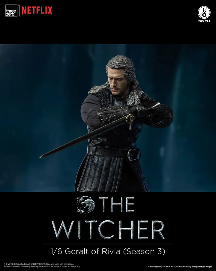 Geralt of Rivia (Season 3) – Threezero – ActionFigure Brasil
