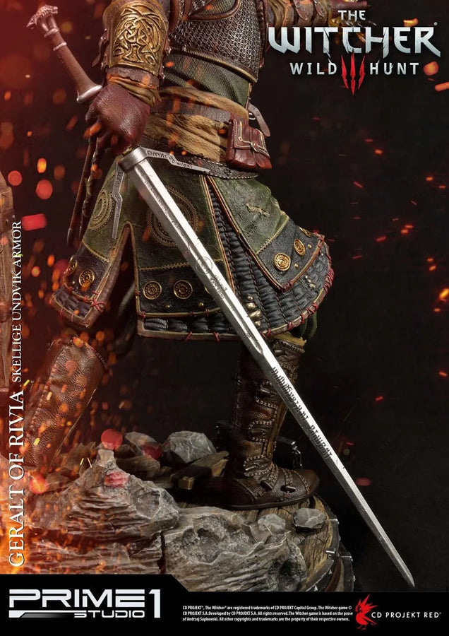 Geralt of Rivia (Skellige Undvik Armor Edition) The Witcher 3: Wild Hunt – Prime1Studio – ActionFigure Brasil